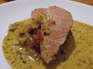 Schweinefilet al Pesto